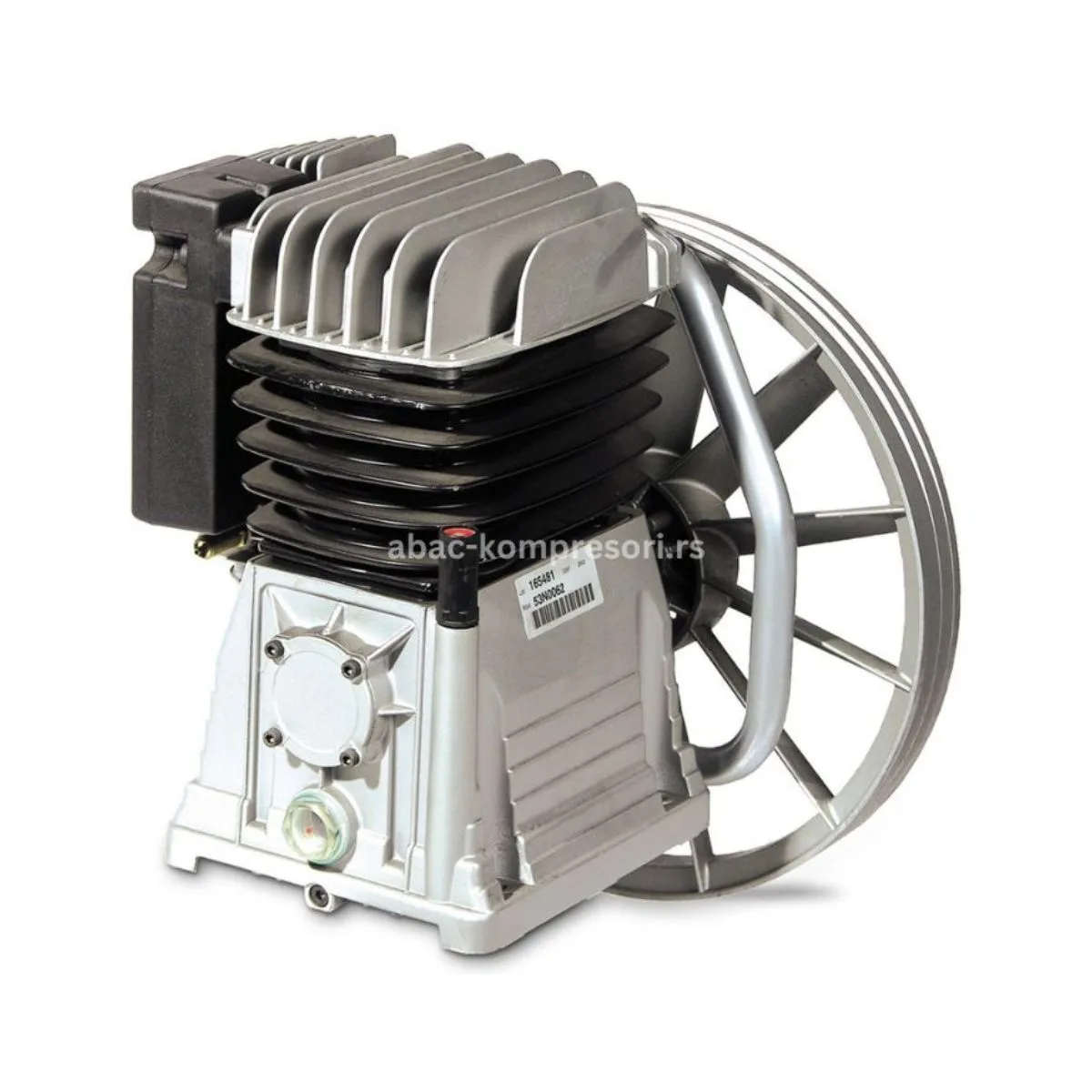 ABAC PRO 5900 270 CT5.5 — 4,1 kW, 10 bar, rezervoar 270 l, prikaz 2